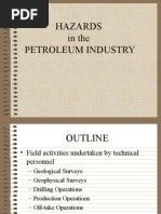 Hazards in The Petroleum Industry