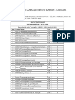 Matriz Curricular Psicologia PDF