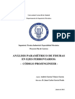 Análisis de Fisuras en Ejes Ferroviarios