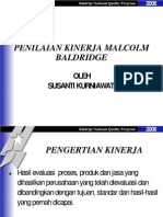 Penilaian Kinerja Malcolm Baldridge