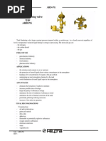 Tank Blanketing Valve Type Ard PG