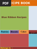 Blue Ribbon Recipes