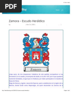 Zamora - Escudo Heráldico - Heraldica Sairaf