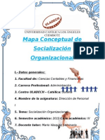 Mapa Conceptual de Socialización Organizacional