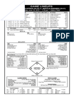 Game Lineups: HOUSTON ASTROS (40-28) vs. SEATTLE MARINERS (30-37)