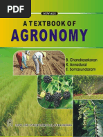 A Textbook of Agronomy