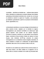 Marco Teórico para Trabajo de Consumo de Alcohol en Las Cercanias de Las Universidades en República Dominicana.