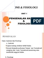 Pengenalan Anatomi Dan Fisiologi Tingkatan 4