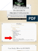 Eup 222 Engineer in Society Project Finance