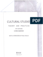 Cultural Studies: Theory