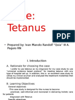 Case Study Tetanu