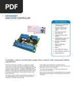 1064 Door Controller Datasheet