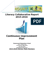 Literacy Collaborative Report