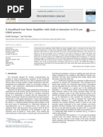 Microelectronics Journal: Habib Rastegar, Jee-Youl Ryu