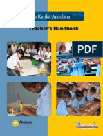 Akshara Ganitha Teacher Manual - English