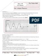 Série D'exercices - Sciences Physiques - Bac Informatique (2014-2015) MR Daghsni Sahbi