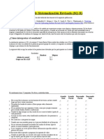 Cociente de Sistematización Revisado