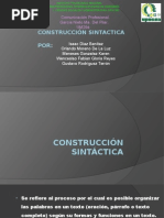 Construcción Sintáctica