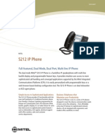 Mitel 5212 IP Phone PDF