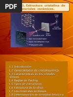 Cap 1 Estructura Cristalina