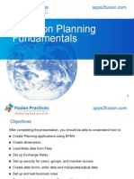 Oracle Hyperion Planning Training Concepts