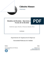 MD - Ejercicios Resueltos Teoria de La Decision PDF