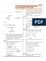 AIPMT 2015 Sample Paper