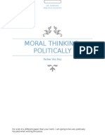 Moral Thinking: Politically