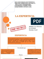 La Experticia