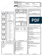 Krell (Fighter Warlock) - Character Sheet - V1