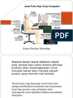 Ergonomi-Computer Workstation