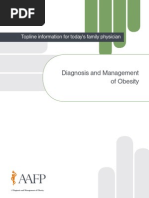 Obesity Diagnosis Management