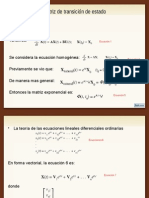 Matriz de Transición de Estado