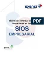 Portafolio de Servicio SIOS