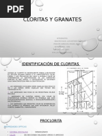 Exposicion Granates y Cloritas