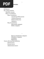 Drug Metabolism