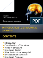 Introduction To Structural Analysis