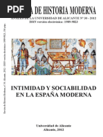 Revista Historia Moderna Univ Alicante Vida Cotidiana