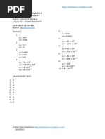 Latihan Matematik Tingkatan 4 Standard Form