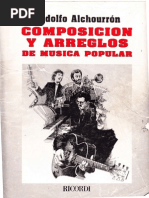 Composición y Arreglos de Música Popular