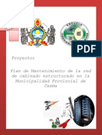 Proyecto Mantenimiento de La Red Estructurada