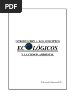 Introduccion A Los Conceptos Ecologicos Apoyo A La Docencia