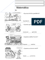 Matemática Problemas 2º Ano