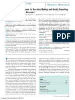 Original Research: Measuring Blood Pressure For Decision Making and Quality Reporting: Where and How Many Measures?