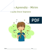 Apostila de Flauta Doce - Projeto Aprendiz Mirim