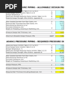 ASME B31.3 Pipe Wall Thickness