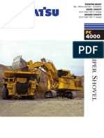 Komatsu Pala Pc4000