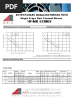 Axis Blowers Technicaldata