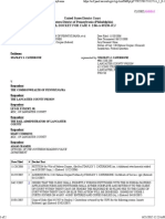 United States District Court Eastern District of Pennsylvania DOCKET 1