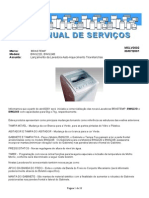 ManualLavadoraBrastempBWQ22D BWQ24B